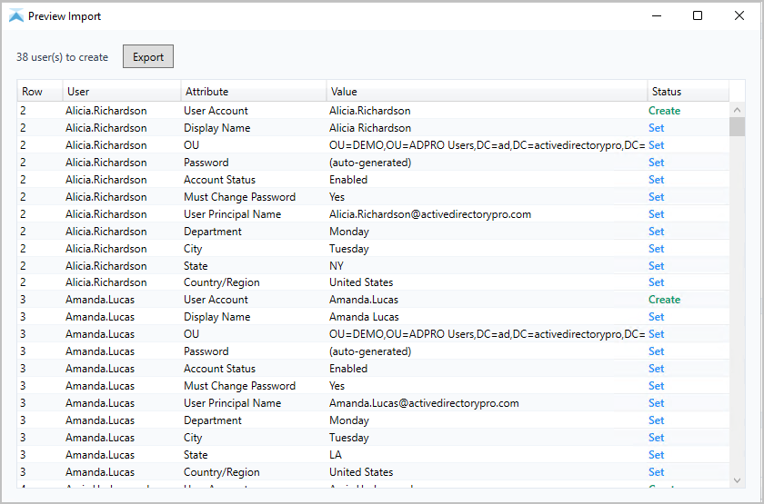 preview import