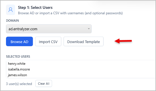 select user