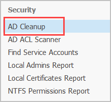 select ad cleanup
