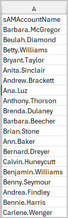 offboard csv list of users