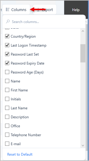 customize reports