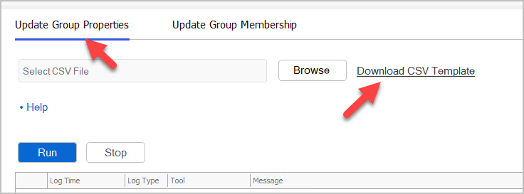 download group csv template