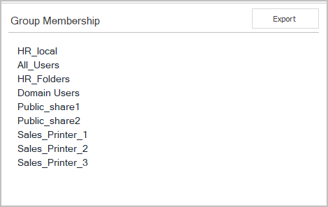 group membership details
